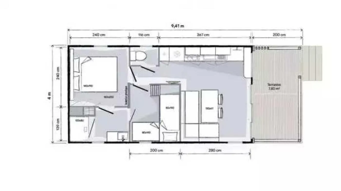 Kemping Camping 4 Etoiles - Piscine - Eec0Hi Névez